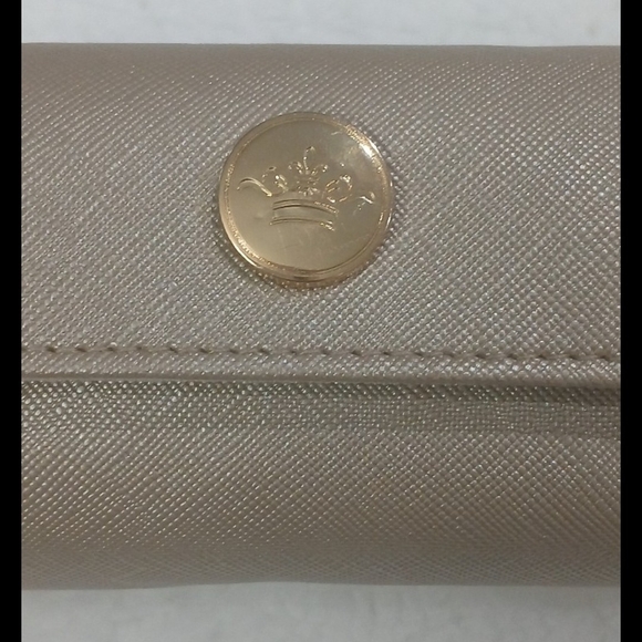 Palmer Travel Jewelry Roll, Organizer In Light Gold. NWOT. - Picture 3 of 10